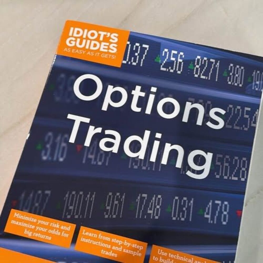 Idiot's Guides: Options Trading Book (Great Condition)